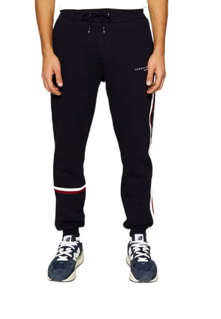 Tommy Hilfiger PANTALONE TUTA WCC GLOBAL STRIPE SWEATPANT da uomo