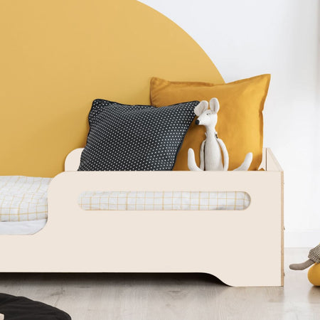 Lettino Montessori PUPPIEI bianco 180 x 90 cm