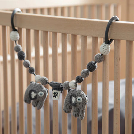 Lettino Sebra Baby & Jr.-Wodden Edition