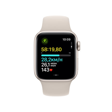 Apple Watch SE GPS + Cellular 40mm Alluminio Galassia Cinturino Sport M/L
