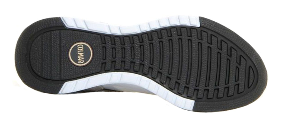 COLMAR Sneakers Uomo art. TRAVIS TONES 004 in tessuto/suede White/Cold Gray