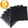 5 CUSTODIE SLIM PER MINI CD DVD DVR SINGOLO IN PLASTICA TRASPARENTE Elettronica/Informatica/Accessori/Custodie supporti vergini Trade Shop italia - Napoli, Commerciovirtuoso.it