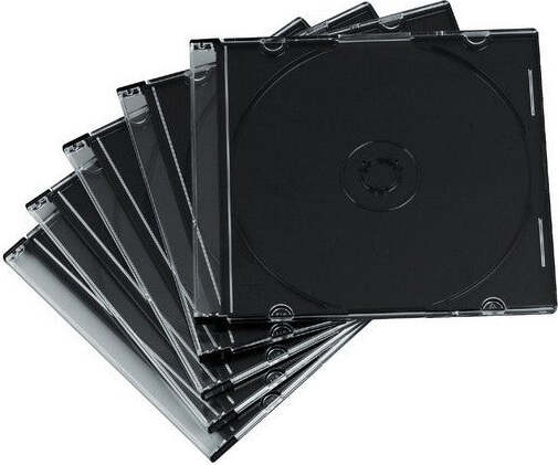 5 CUSTODIE SLIM PER MINI CD DVD DVR SINGOLO IN PLASTICA TRASPARENTE Elettronica/Informatica/Accessori/Custodie supporti vergini Trade Shop italia - Napoli, Commerciovirtuoso.it