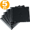5 Custodie Slim Per Mini Cd Dvd Dvr Singolo In Plastica Trasparente Elettronica/Informatica/Accessori/Custodie supporti vergini Trade Shop italia - Napoli, Commerciovirtuoso.it