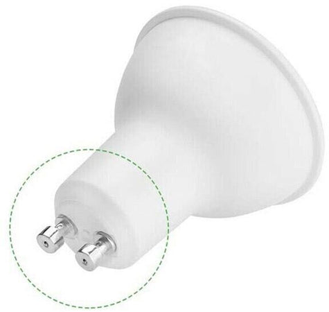 5 Faretto Led Gu10 Lampadina 5w Luce Bianca Lampadine Per Lampadario Applique