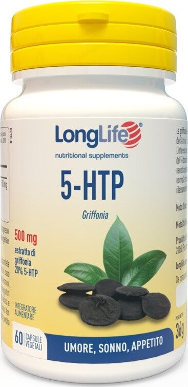 5-HTP-integratore-alimentare-60-capsule-vegetali-Long-Life