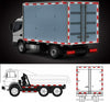 5 METRI NASTRO ADESIVO CATARIFRANGENTE AUTO CAMION ROSSO BIANCO ALTA VISIBILITÁ  Trade Shop italia - Napoli, Commerciovirtuoso.it