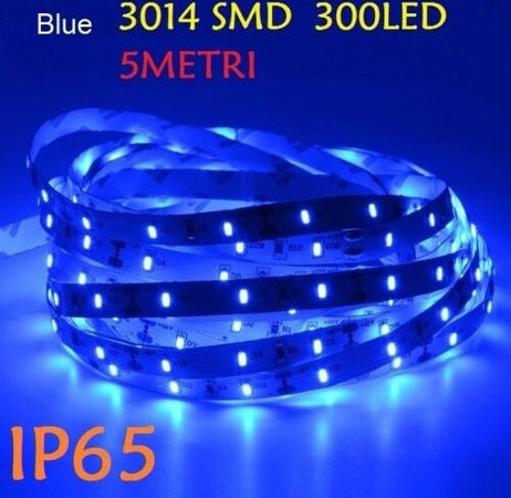5 METRI STRIP STRISCIA 300 LED 3014 SMD PER ESTERNO IP65 12 V DC CALDO FREDDO Illuminazione/Strisce LED Trade Shop italia - Napoli, Commerciovirtuoso.it
