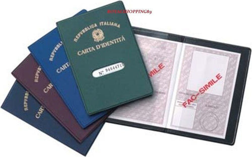 5-PZ-PORTA-CARTA-D'-IDENTITA'-CUSTODIA-PER-DOCUMENTI-FODERO-SUPER-OFFERTA