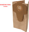 5 SACCHETTI BIDONE - AQUAVAC - ALASKA - DEXTER - LIV -SIMAC - TERRINGTON - Casa e cucina/Aspirapolvere e pulizia di pavimenti e finestre/Accessori per aspirapolvere/Sacchetti per aspirapolvere/Sacchetti per aspirapolvere a bidone Rossi Ricambi - Venetico Marina, Commerciovirtuoso.it
