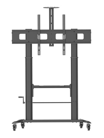 Supporto a Pavimento per TV con Altezza Regolabile per TV da 52'' a 110''