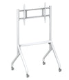 Supporto Mobile da Pavimento Multifunzione per TV LCD/LED/Plasma 65-100'' Bianco