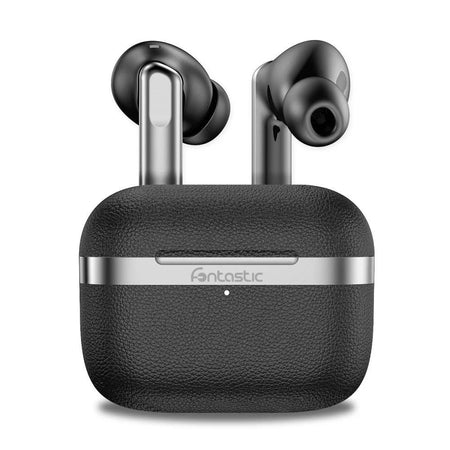 Cuffie Auricolari Wireless TWS Ibride ANC+ENC Aura Nero