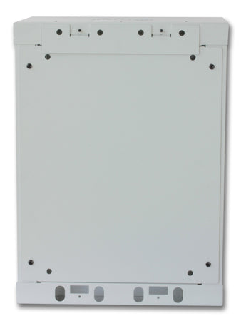 Armadio Rack 10'' a muro 6 unità con pannelli asportabili Grigio prof. 300 mm
