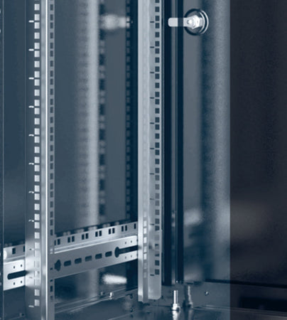 Armadio Rack 19'' 600x800 26 Unità Nero serie Easynet