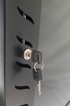 Armadio Rack 19'' a Muro 15 Unità P.600 mm Flat Pack Nero