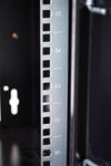 Armadio Rack 19'' a Muro 6U prof. 450 Nero Assemblato