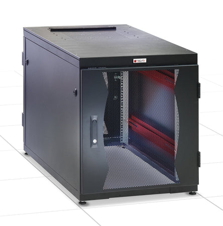 Armadio Server Rack 19'' 600x1000 14 Unita' Nero Flat Pack