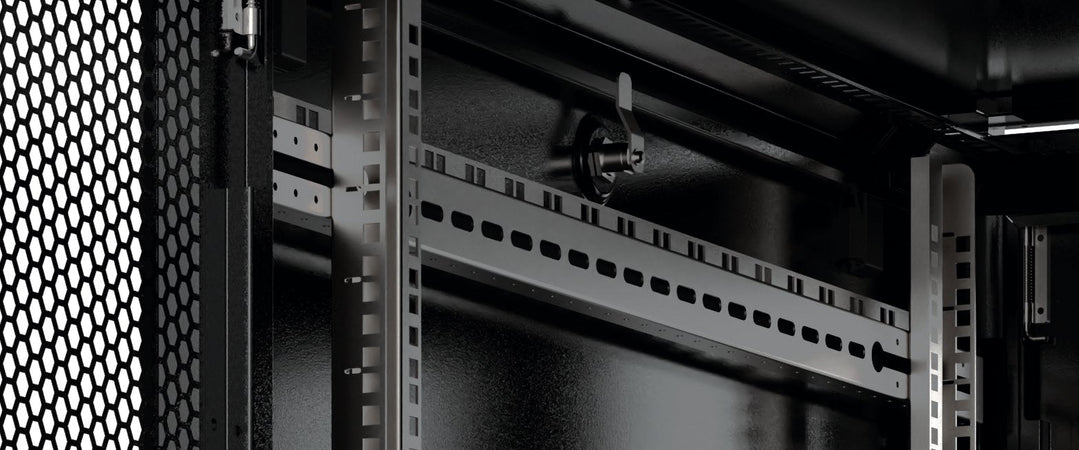 Armadio Server Rack 19'' 800x1000 26 Unità Nero serie Evolution