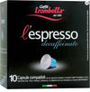 50 Capsule Compatibili Nespresso Caffè Trombetta L'Espresso Decaffeinato 50 pezzi Capsule Compatibili Nespresso Caffè Trombetta L'Espresso Decaffeinato, 50 pezzi Non solo alimenti - Albano Laziale, Commerciovirtuoso.it