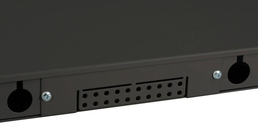 Cassetto Rack 19'' Fibra Ottica 12 porte LC Duplex/SC Simplex Nero