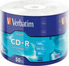 50 CD-R VERBATIM 100% Vergini Vuoti 52X 700Mb Per Audio 80 Min ORIGINALI Elettronica/Informatica/Accessori/Supporti vergini/DVD-R Zencoccostore - Formia, Commerciovirtuoso.it