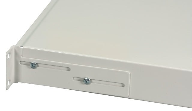 Box Ottico Versione Scorrevole 1U Senza Pannello Frontale Grigio