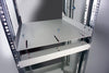 Mensola per Rack 19'' 600 mm 2U Nera 4 punti