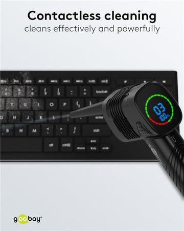 Kit di Pulizia Elettrico per PC Soffiatore ad Aria con 5 Ugelli Intercambiabili