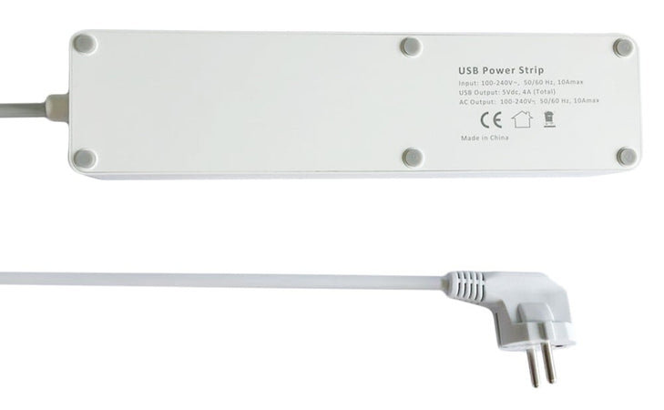 Multipresa Intelligente 3 Prese Schuko 4 USB Controllo Vocale, R4028