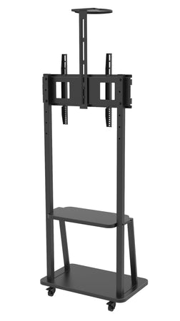 Supporto a Pavimento con Mensola per TV LCD/LED/Plasma 32-70''