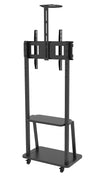 Supporto a Pavimento con Mensola per TV LCD/LED/Plasma 32-70''