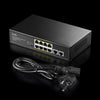 Switch PoE+ 10/100M 8 Porte con 2 Porte Uplink, FS1010PG