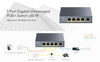 Unmanaged Switch Gigabit POE+ 5 porte, GS1005P