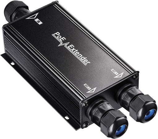 Extender Ripetitore PoE Gigabit da Esterno IP67 a 2 Canali, POE25
