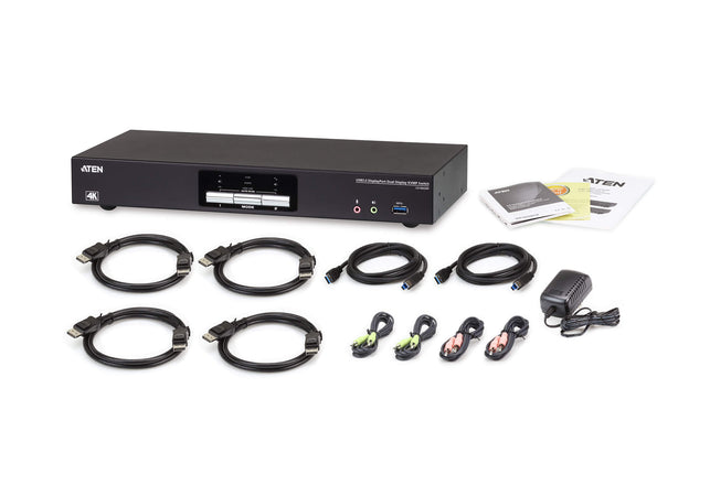 Switch KVMP Schermo Doppio USB3.0 4K DisplayPort 2 porte, CS1942DP