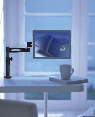 Supporto da scrivania per Monitor 13-27'' braccio lungo inclinabile