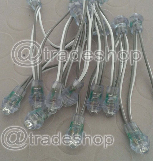 50 LED CIELO STELLATO INCASSO LUCE BIANCA O BLU FREDDA KIT PUNTI LUCE 5/12V  Trade Shop italia - Napoli, Commerciovirtuoso.it