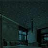 50 Led Luce Verde Punti Luci Luminosi Effetto Cielo Stellato Da Incasso 12v