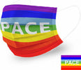 50 Mascherine Protettive Viso Chirurgiche Monouso Mascherina Con Testo Pace Cura della Persona Trade Shop italia - Napoli, Commerciovirtuoso.it