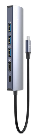 Docking Station USB-C PD 6-in-1 4K Hub Multiporta