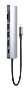 Docking Station USB-C PD 7-in-1 4K Hub Multiporta