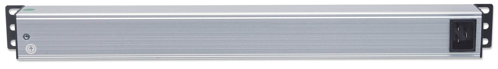 Multipresa montaggio a rack 19'' 1U 8 uscite C19 Spina Italiana