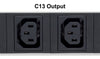 Multipresa intelligente per rack 19'' 8 porte