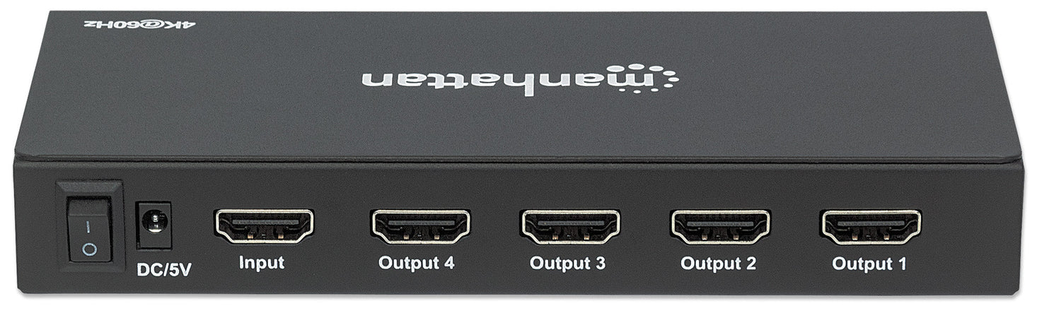 Splitter HDMI 2.0 4K UHD 3D 4 vie