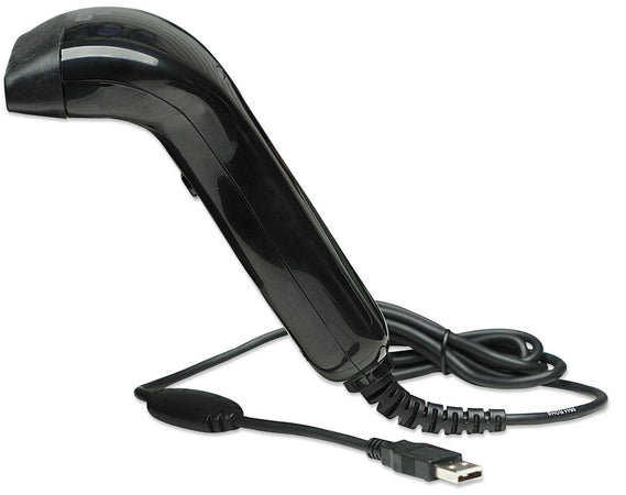 Lettore di Codici a Barre CCD 80mm USB Retail Box Nero