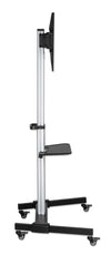 Carrello TV 37''-86'' Multimediale in Alluminio Regolabile in Altezza