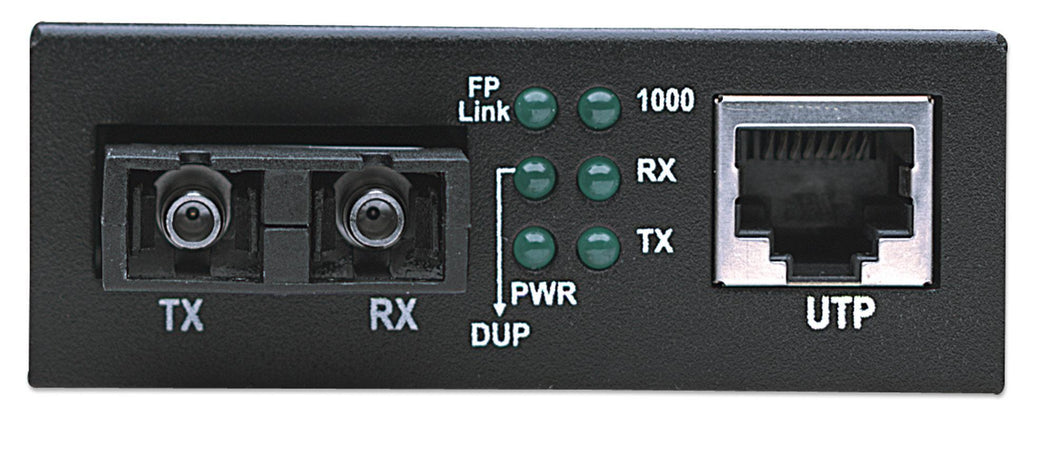 Convertitore RJ45 - Fibra SC GigaBit