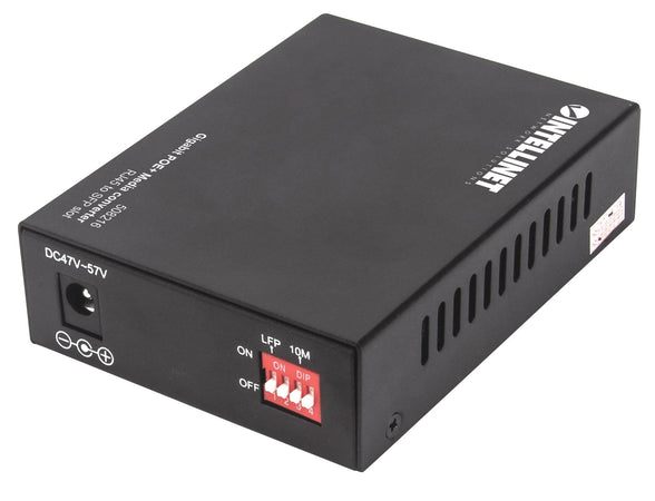 Media Converter Gigabit PoE+