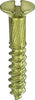 50-PEZZI---VITI-PER-LEGNO-CON-TESTA-PIANA-SVASATA-2,5x16MM---IN-OTTONE